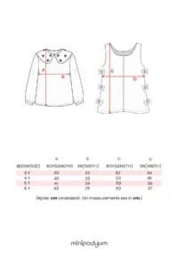 Minipodyum Girl's Dress Baby Collar Shirt Leather Look Festive Dress - Image 6
