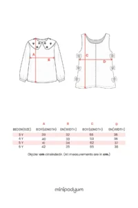 Minipodyum Girls' Dress Shirt Glitter Holiday Suit - Image 7