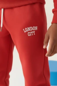 Minipodyum Boys' Bottom Top Tracksuit with Embroidery Detail - Image 5