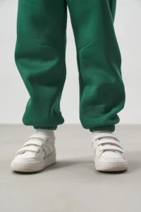 Minipodyum Printed Color Block Boy's Bottom Top Tracksuit Set - Image 5