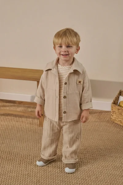 Minipodyum Baby Size Bottom Top Set Striped Festive 3 Sets