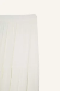 DeFacto Women Skirt D5033AX/WT32 OFF WHITE - Image 2