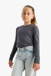DeFacto Girls' Sweat E6486A8/AR150 - Image 3