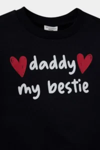 DeFacto Baby Girl Sweat E9214A5/BK27 - Image 2