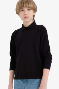 DeFacto Boys' Long Sleeve Sweat l0288A6/BK81