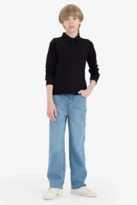 DeFacto Boys' Long Sleeve Sweat l0288A6/BK81 - Image 2