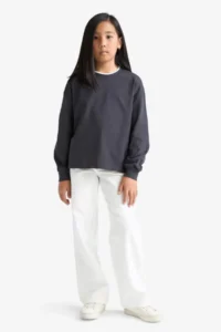 DeFacto Girls' Sweat E8816A8/AR138 - Image 2