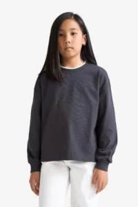 DeFacto Girls' Sweat E8816A8/AR138 - Image 4