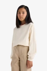 DeFacto Girls' Sweat E8816A8/ER134 - Image 4