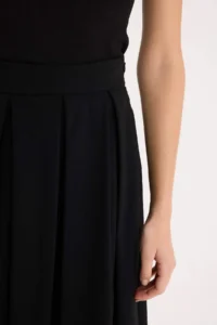DeFacto DFC - Pleated High Waist Maxi Skirt - Image 3
