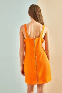 Bianco Lucci Women Ip Sleeveless Midi Size Dress - Image 3