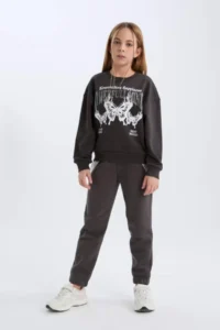 DeFacto Girls' Sweat D4386A8/AR227 - Image 2