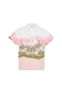 US Polo Assn. Boys' Salmon Short Sleeve Shirt