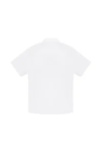 US Polo Assn. Boys' White Basic Short Sleeve Shirt - Image 3