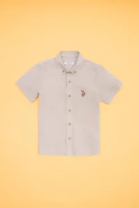 US Polo Assn. Boys' Stone Short Sleeve Shirt
