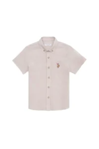 US Polo Assn. Boys' Stone Short Sleeve Shirt - Image 2