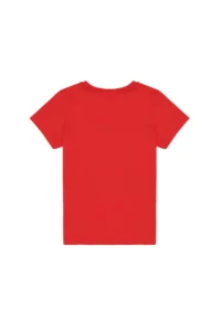 US Polo Assn. Kids Red Crew Neck T-Shirt - Image 2