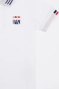 US Polo Assn. Boys' White Polo Shirt Collar T-Shirt - Image 4