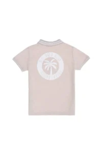 US Polo Assn. Boys' Stone Polo Shirt Collar T-Shirt - Image 2