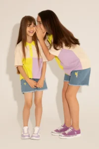 US Polo Assn. Girls' Light Blue Jeans Shorts