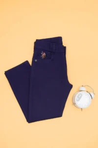 US Polo Assn. Boys' Navy Blue Kanvas Pants