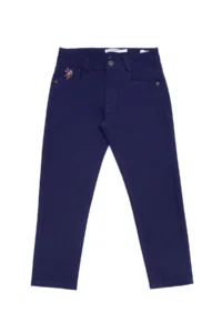 US Polo Assn. Boys' Navy Blue Kanvas Pants - Image 3
