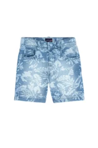 US Polo Assn. Boys' Light Blue Jeans Shorts