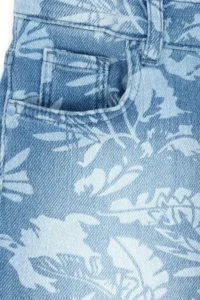 US Polo Assn. Boys' Light Blue Jeans Shorts - Image 3