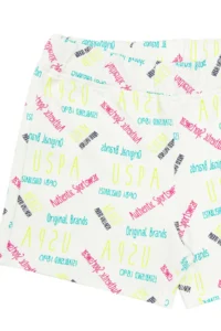US Polo Assn. Kids White Knitting Shorts - Image 3