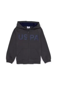 US Polo Assn. Boys' Anthracite Basic Sweatshirt