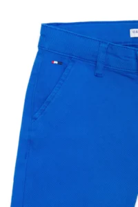 US Polo Assn. Boys' Saks Blue Weaving Shorts - Image 3