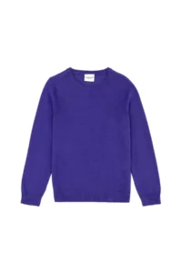US Polo Assn. Girls' Purple Basic Sweater