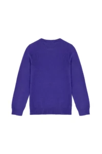 US Polo Assn. Girls' Purple Basic Sweater - Image 2