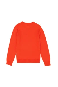 US Polo Assn. Girls' Orange Basic Sweater - Image 2
