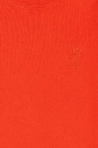 US Polo Assn. Girls' Orange Basic Sweater - Image 3