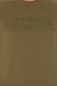 US Polo Assn. Men Khaki Basic Sweatshirt - Image 7