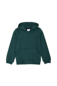 US Polo Assn. Kids Dark Green Basic Hooded Sweatshirt