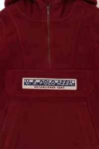 US Polo Assn. Boys' Burgundy Sweatshirt - Image 3