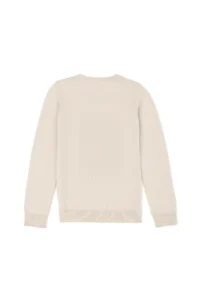US Polo Assn. Boys' Cream Crew Neck Sweater - Image 3