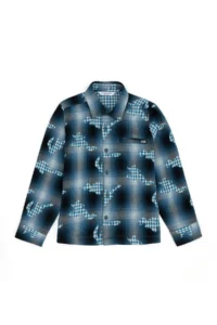 US Polo Assn. Boys' Petrol Blue Blue Blue Long Sleeve Shirt