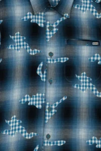 US Polo Assn. Boys' Petrol Blue Blue Blue Long Sleeve Shirt - Image 3
