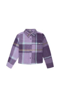 US Polo Assn. Girls' Purple Long Sleeve Shirt - Image 4