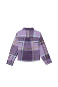US Polo Assn. Girls' Purple Long Sleeve Shirt - Image 5