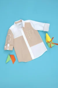 US Polo Assn. Boys' Sand Long Sleeve Shirt