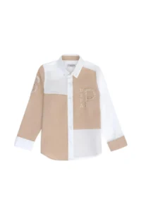 US Polo Assn. Boys' Sand Long Sleeve Shirt - Image 2