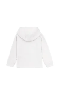 US Polo Assn. Girls' Stone Star Printed Hooded Sweatshirt - Image 3