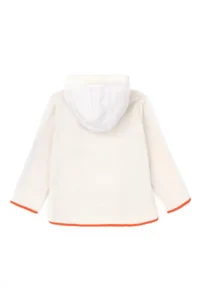 US Polo Assn. Girls' Stone Half Zippered Fleece Sweatshirt - Image 3