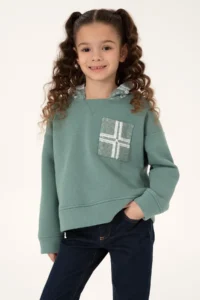 US Polo Assn. Girls' Mint Sweatshirt