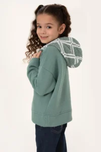 US Polo Assn. Girls' Mint Sweatshirt - Image 2