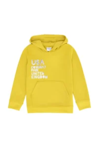 US Polo Assn. Kids Pistachio Green Hooded Sweatshirt - Image 3
